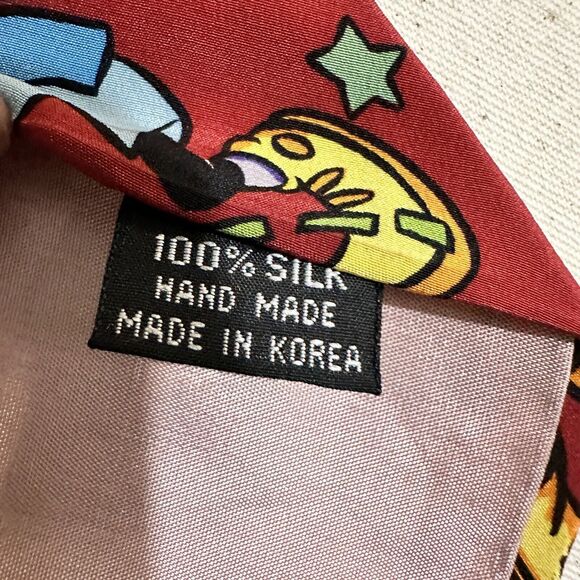 Disney Goofy SILK TIE Balacine The Tie Works 100% Silk Sports Golf - Picture 6 of 7